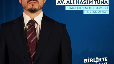 İstanbul 2 Nolu Barosu'nda Ali Kasım Tuna dönemi için ilk adım: Genç avukatlar bugünün öznesi olacak