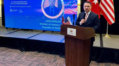 Adalet Bakanı Gürlek'ten ABD'de yatırımcılara hukuk güvencesi mesajı