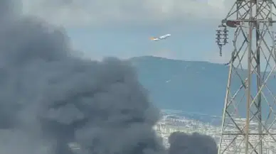 Tuzla'da endüstriyel bölgede korkutan yangın: Ekipler seferber oldu