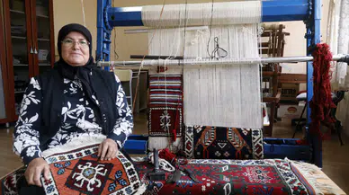 Çocuk yaşta dokuduğu halılarla ev sahibi oldu: Şimdi ise bir kültürün son temsilcisi