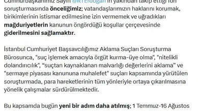 Bakan Gürlek duyurdu: Fon soruşturmasında geniş çaplı mal varlığı dondurma kararı
