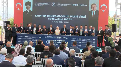 Muş'ta çocuklara yeni umut kapısı: Bahattin Demircan Çocuk Evleri Sitesi'nin temeli atıldı