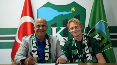 Kocaelispor'dan orta sahaya İskandinav takviyesi: Tobias Fjeld Gulliksen imzayı attı