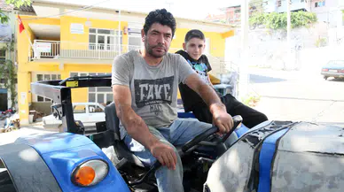 Türkiye'nin ilk çift kol nakillisi Cihan Topal'ın ehliyet isyanı: Traktöre var, otomobile yok