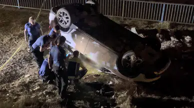 Ümraniye'de gece yarısı feci kaza: Direksiyon hakimiyetini kaybeden sürücü hayatını kaybetti