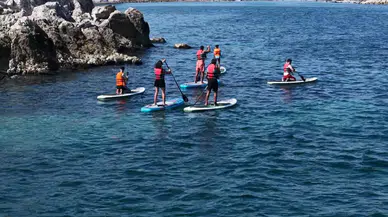 Popüler su sporu SUP boardda hayati uyarı: Keyif alırken felakete davetiye çıkarmayın