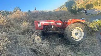 Manisa'da tarım faciası: Traktör kazası can aldı