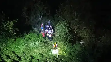 Rize'de acı dolu kaza: İki kardeş uçuruma yuvarlanan araçta can verdi