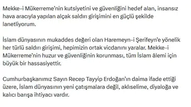 İletişim Başkanı Duran'dan Mekke'ye yönelik saldırı girişimine sert tepki