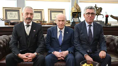 MHP Genel Merkezi'nde dikkat çeken görüşme: Bahçeli iki aileyle bir araya geldi