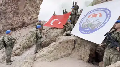 Erciyes'in zirvesinde Türk-Somali askeri iş birliği: Komandolar zorlu parkuru tamamladı