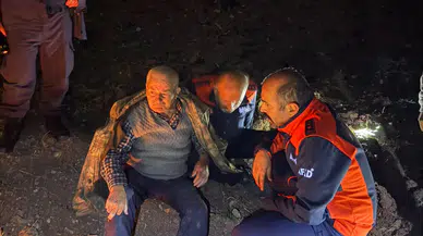 89 yaşındaki İbrahim Çevik'ten sevindiren haber: Dağlık arazide bulundu
