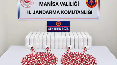 Manisa'da zehir tacirine jandarma darbesi: Binlerce hapla yakalandı