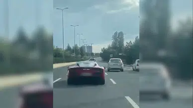 Ankara trafiğinde lüks araçla terör estiren sürücüye ağır fatura