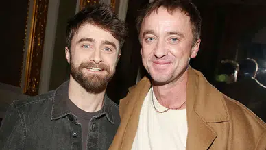 Ünlü film serisinin yıldızları Harry Potter ve Draco Malfoy 24 yıl sonra bir araya geldi