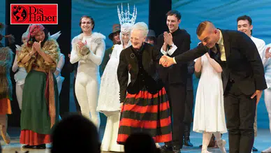 Karlar Kraliçesi ve gerçek kraliçeler: Kopenhag'da bir Noel klasiği