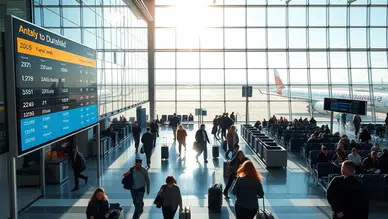 Antalya'dan Düsseldorf'a Ucuz Uçak Bileti - Tezfly & Tripuck