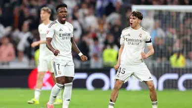 Real Madrid derbide Atletico Madrid’i 10 kişiyle devirdi