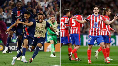 Şampiyonlar Ligi’nde yarı final heyecanı: Atletico Madrid ve PSG tur atladı