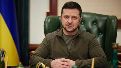 Zelenskiy kritik temaslar için İstanbul'da