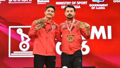 Milli halterci Muhammed Furkan Özbek Avrupa şampiyonu oldu