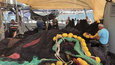 Denizlerde büyük buluşmaya sayılı gün kaldı: Tekirdağlı balıkçılar ağlarını berekete hazırlıyor