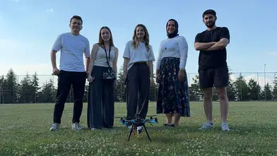 Üniversite öğrencilerinden yüz tanımalı otonom güvenlik dronu