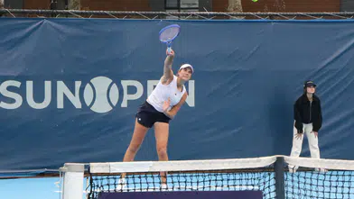 Samsun'da tenis heyecanı: Milli raketler kortta fırtına gibi esti