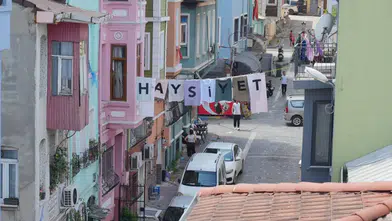 Balat sokaklarında ‘Haysiyet’ dikkat çekti