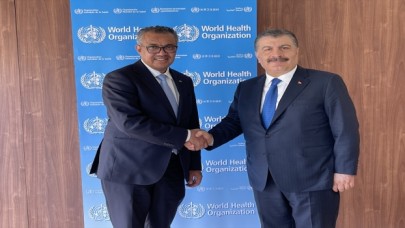 Sağlık Bakanı Koca, DSÖ Genel Direktörü Ghebreyesus ile görüştü