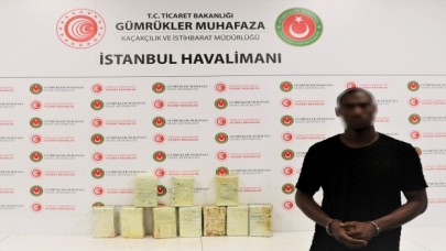 İstanbul Havalimanı’nda 58 kilogram kokain yakalandı