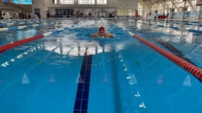 Türkiye Görme Engelliler Yüzme Şampiyonası, Isparta’da yapıldı