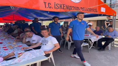 İskenderunsporlu futbolcular, şehit Bican Kapılay’ın mevlidine katıldı