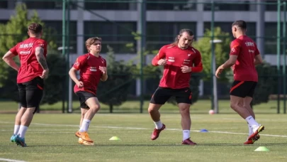 A Milli Futbol Takımı’nda Faroe Adaları maçı hazırlıkları