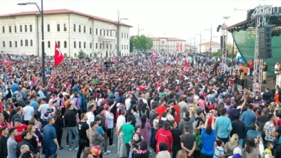 Sivasspor’un kupa şampiyonluğu kutlandı