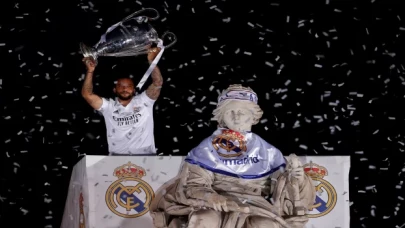 Real Madrid, Şampiyonlar Ligi şampiyonluğunu doya doya kutladı