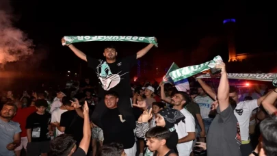 Bodrumspor’un Spor Toto 1. Lig’e yükselmesi ilçede sevinçle karşılandı