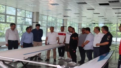 Milli kürekçiler Adıyaman’da kampa girdi