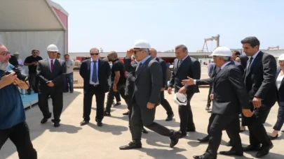 SSB Başkanı Demir, Akaryakıt Gemisi Tedariki Projesi Sac Kesim Töreni’nde konuştu: