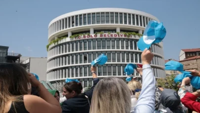 Öz Sağlıkİş Sendikası üyelerinden Bolu Belediye Başkanı Özcan’a tepki