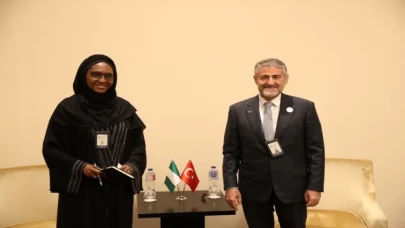 Bakan Nebati, Nijerya Maliye Bakanı Ahmed ile görüştü