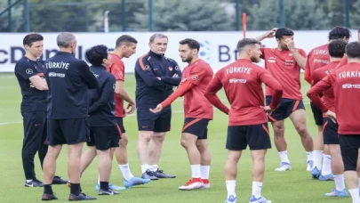 A Milli Futbol Takımı’nda Faroe Adaları maçı hazırlıkları