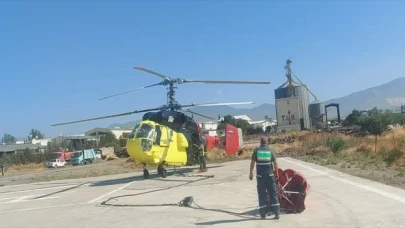 Türkiye, KKTC’de yangın söndürme helikopteri görevlendirdi