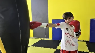 5 yaşında kick boksa başladı, 12’sinde dünya kupasında birinci oldu