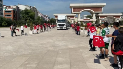 ”Spor Aşkı Engel Tanımaz” tırı Kocaeli’ye ulaştı