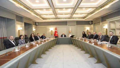 AK Parti Genel Başkanvekili Yıldırım, TÜSİAD heyetini kabul etti