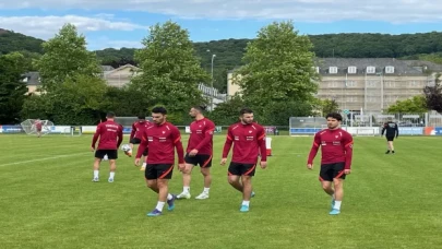 A Milli Futbol Takımı, Lüksemburg maçı hazırlıklarını sürdürdü