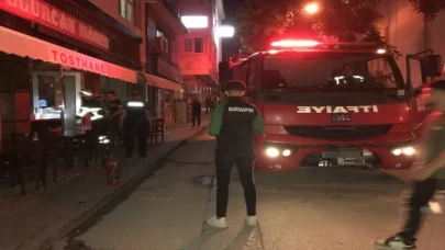 Bilecik’te iş yerinde çıkan yangında 1 kişi dumandan etkilendi