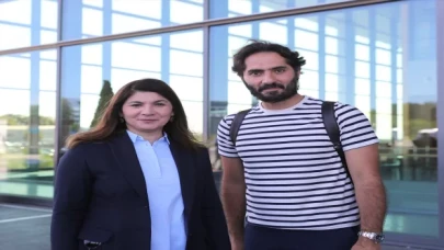 A Milli Futbol Takımı kafilesi, İzmir’e geldi