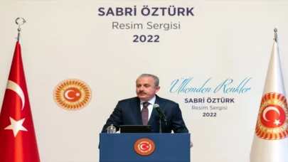 TBMM Başkanı Şentop, AK Parti’li Öztürk’ün resim sergisini açtı